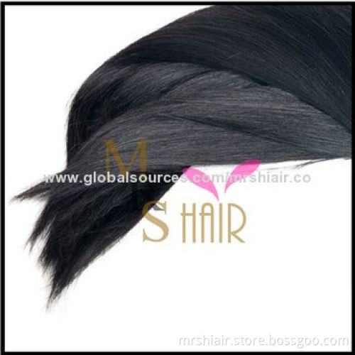 18" Human Hair Weave Extensions, Dark Color